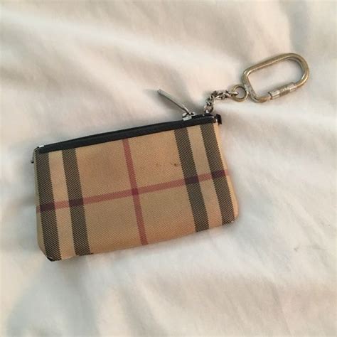 burberry coin purse keychain|Burberry billfold wallet.